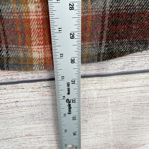 Molokai Surf Co Super Soft Plaid Flannel Men's Size‎ XL Brown/Gray/Black - Picture 9 of 9